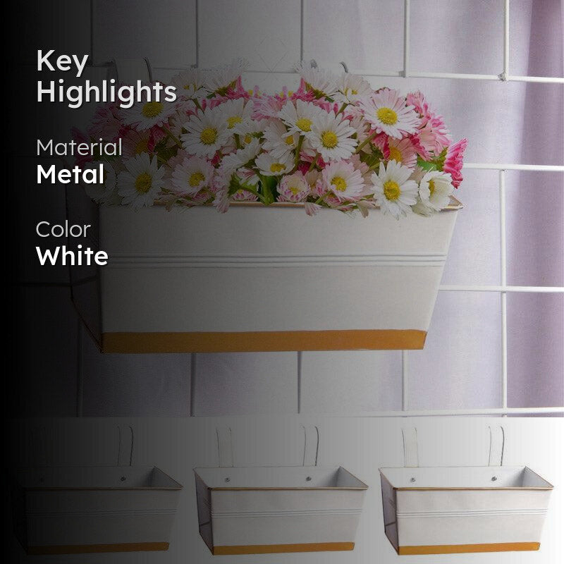 Adro Planter (White) - Set Of Three media 2
