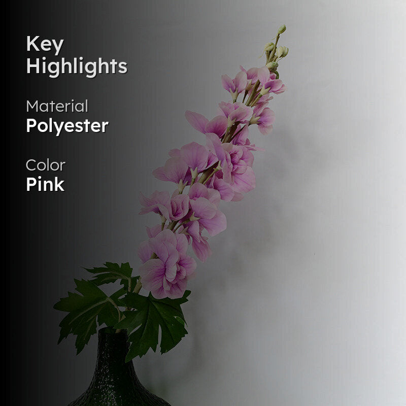 Solene Artificial Flower Stick - Pink media 2