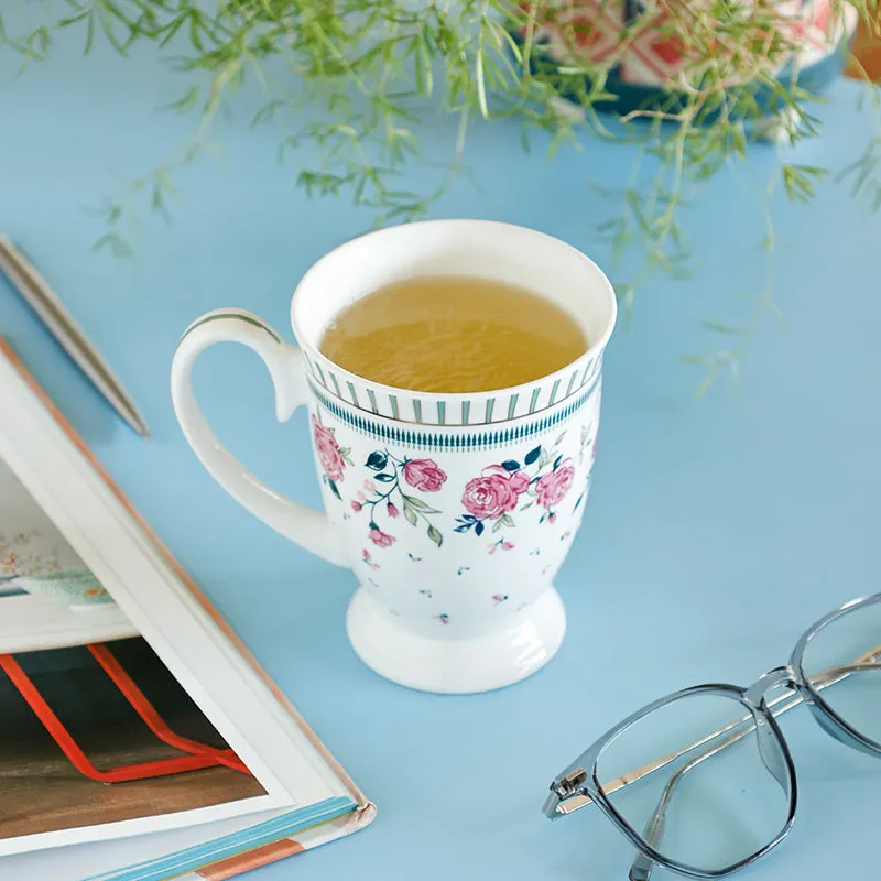 Magique: Portrait of a Rose Bone China Coffee Mug - 250 mL media 3