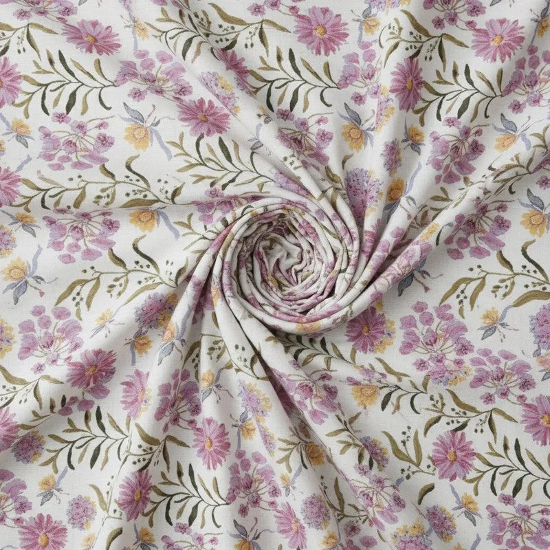 Botanical Garden Microfiber Bedsheet - 130 GSM media 5