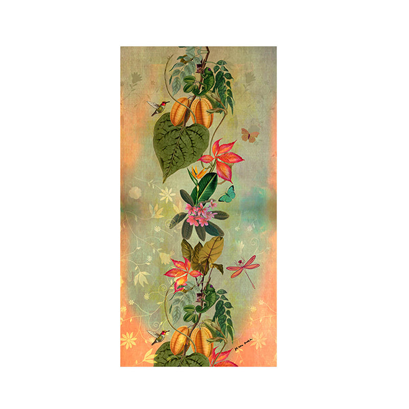 India Circus Vibrant Tropicals Canvas Wall Art - Set Of Three media 3