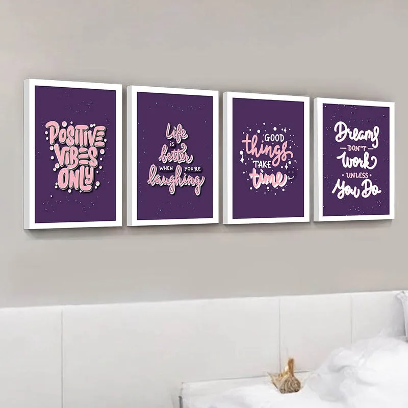 Dream High Wall Art - Set Of Six media 6