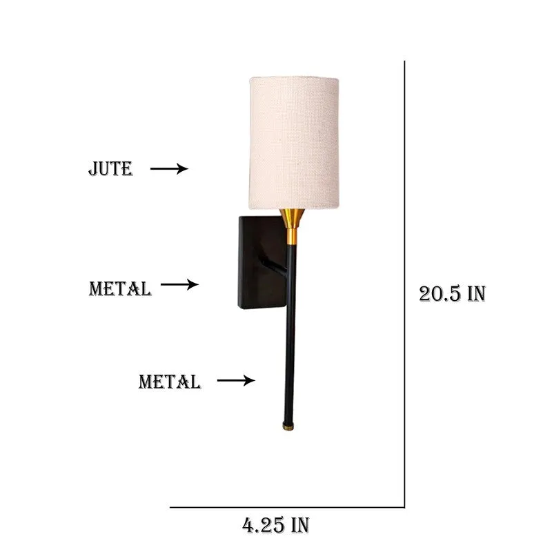 Zyrelle Metal Wall Lamp media 8