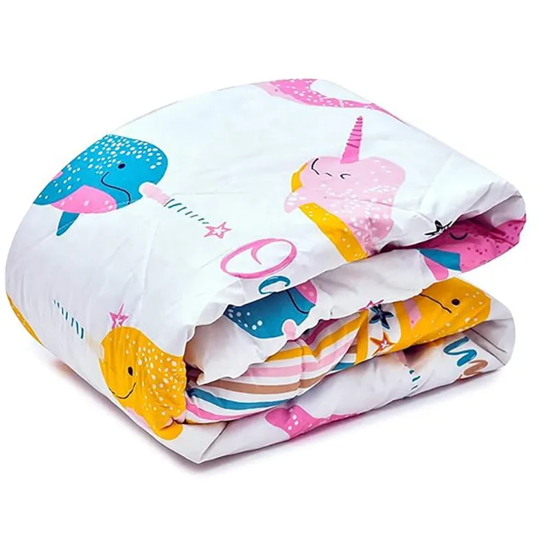 Fins & Pastels Microfiber Kids Comforter - 150 GSM media 3