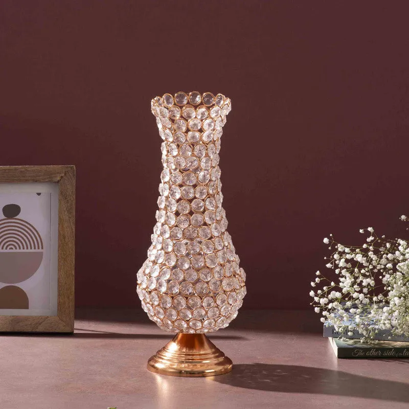 Irellis Glow Vase - Copper media 1
