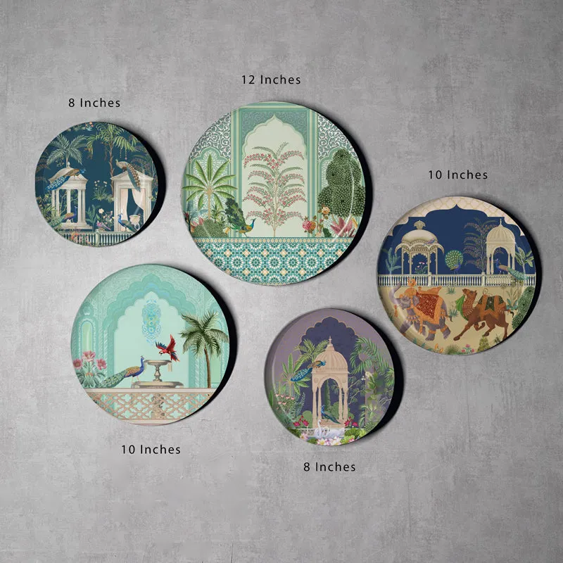 Royal Nights Metal Wall Plate - Set Of Five media 10