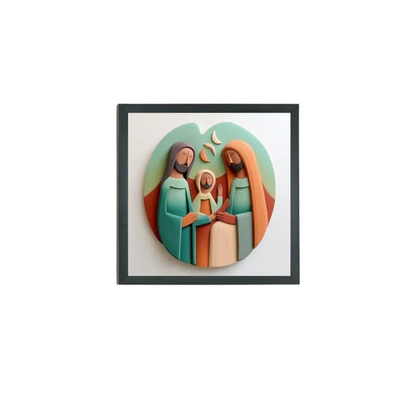 Jesus Jewel Canvas Wall Art media 3