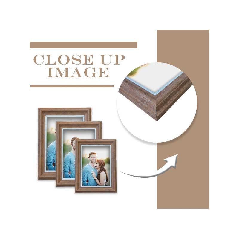 Birch Beauty Table Photo Frame - Set Of Three media 5
