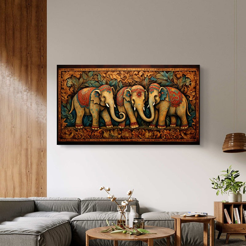Airavat Trio Wall Art media 3