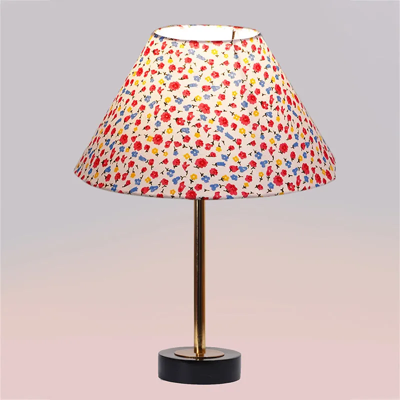 Fleura Conical Rodin Wooden Table Lamp - Multicolor media 5