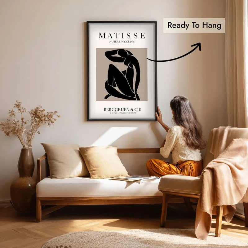 Bold Grace Canvas Wall Painting With Black Frame media 7