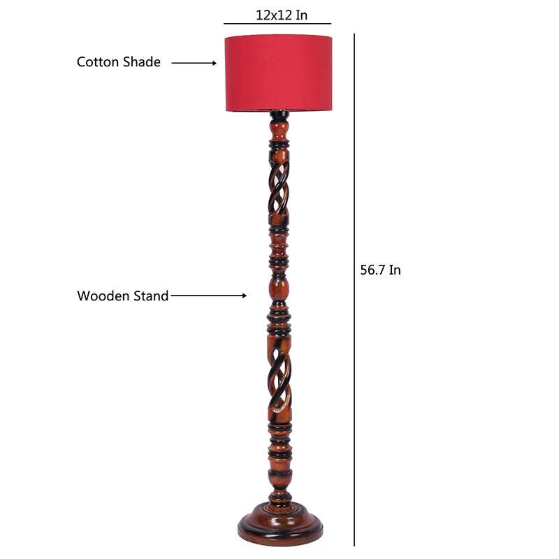 Twilight Treasures Floor Lamp - Red media 8