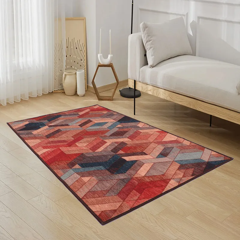 Colorful Geometrica Anti-Skid Carpet media 3