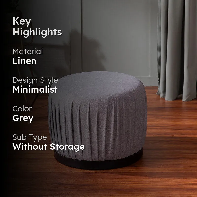 Cozy Rest Pouffe - Grey media 2