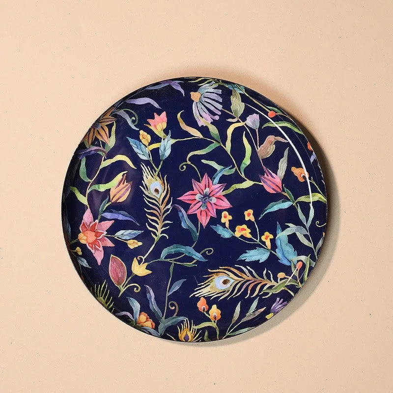 Mayurika Metal Wall Plates - Set Of Two media 3