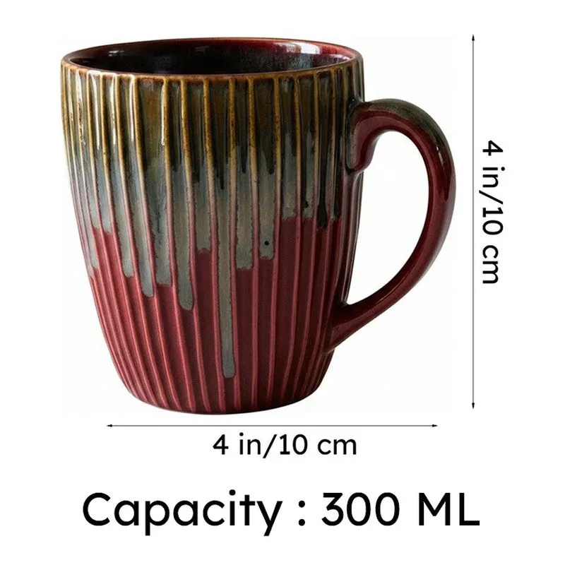 Lira Ceramic Coffee Mug (300 mL Each) - Set of Two media 7