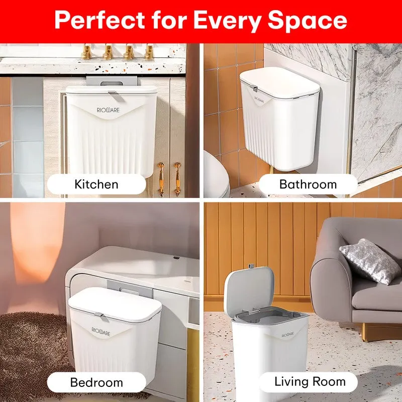 Rioware PureRidge Laundry Basket - White media 7