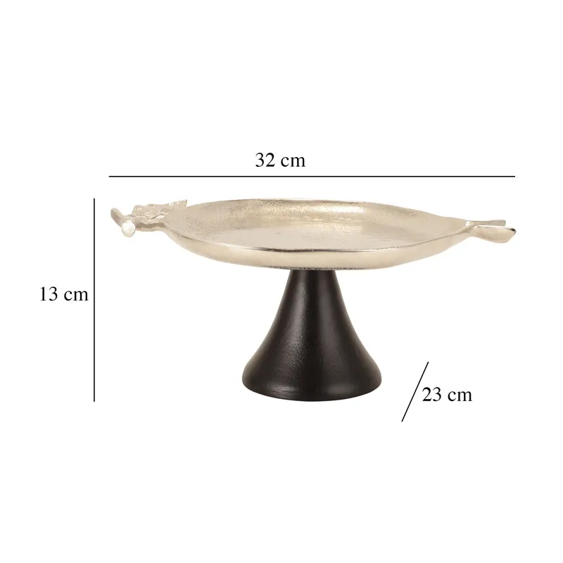 Pomegranate Sweet Cake Stand - Black & Silver media 4