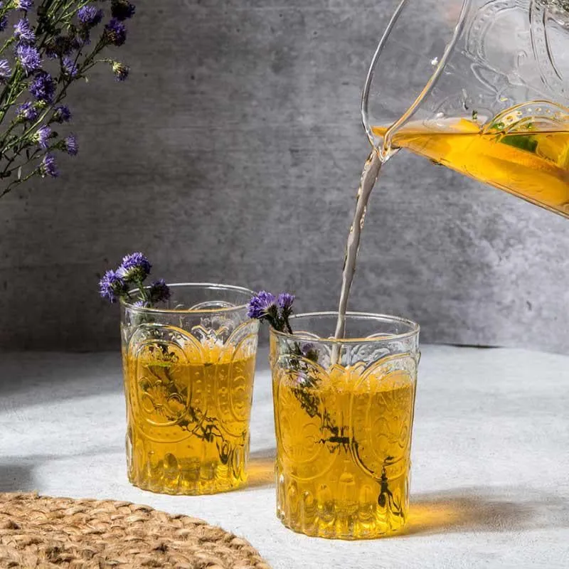 Glassy Glamour Glass & Pitcher - Set Of Five media 4