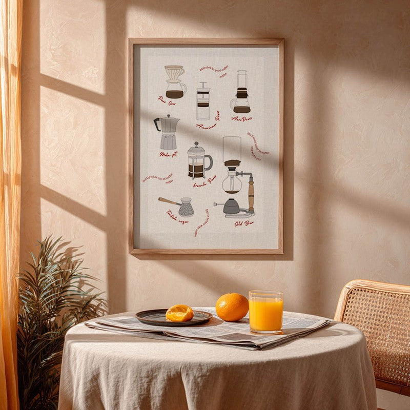 Roasted Riches Archival Canvas Wall Art - Brown media 5