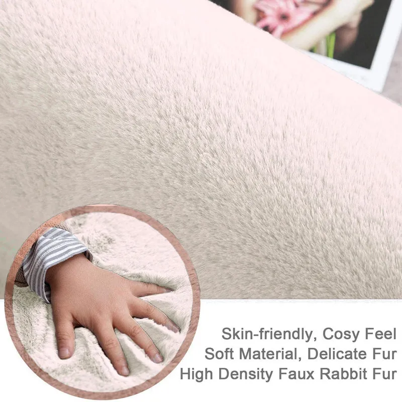 Ruffle Luxe Bath Mat - Nude media 4