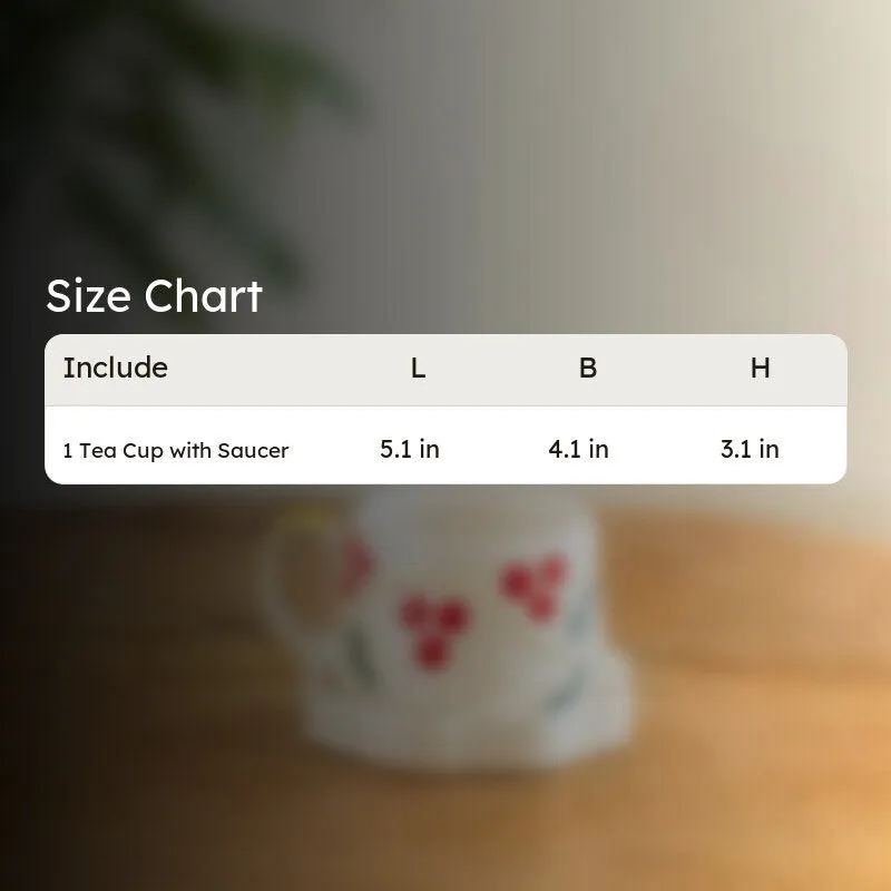 Dewdrop Cup & Saucer - 300 ML media 8