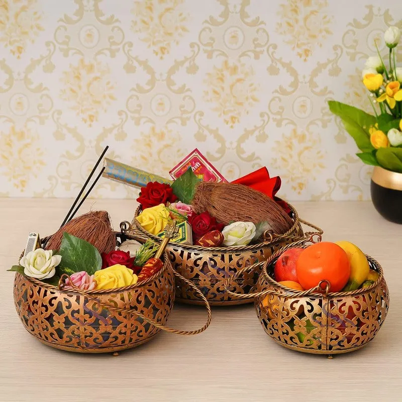 Rang Riwaayat Decor Showpiece - Set Of Three media 1