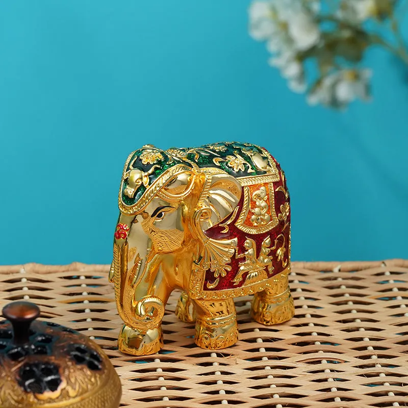 Imperial Tusks Polyresin Showpiece media 1