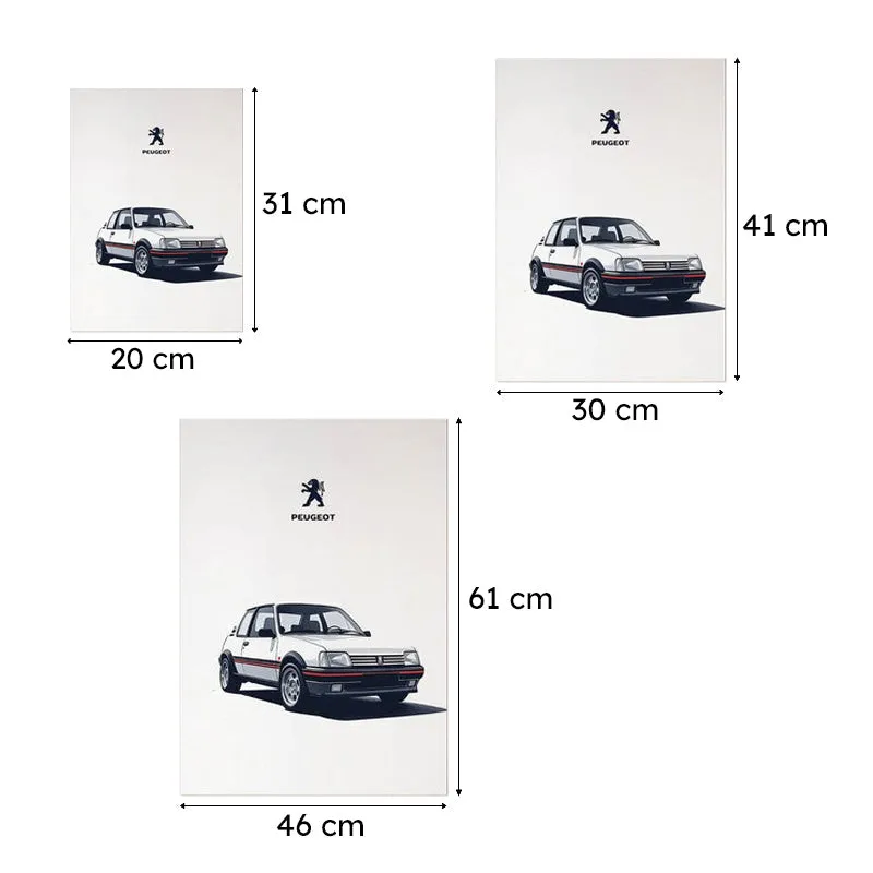 Peugeot Performance Wall Poster media 10