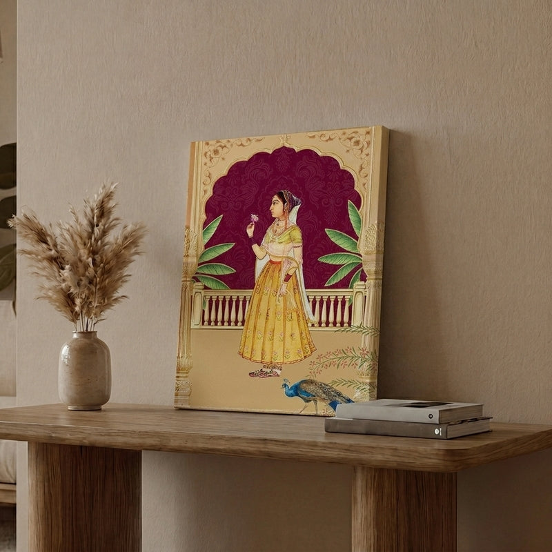 Arunika Canvas Mughal Wall Art