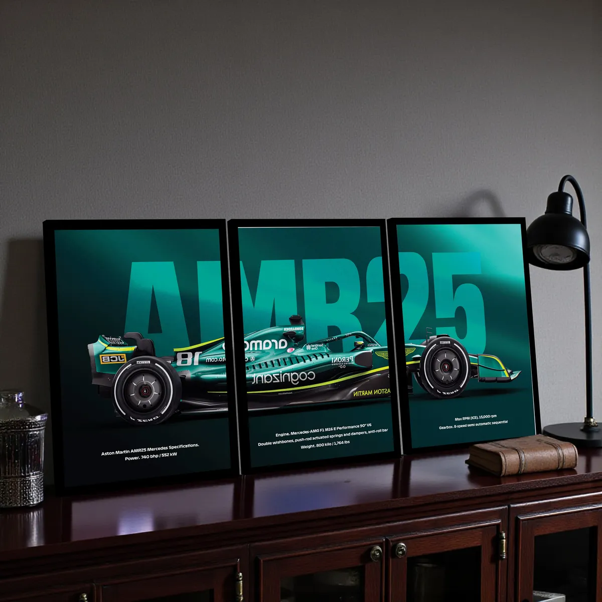 Race Day Legends Wall Art - Set Of Three media 5