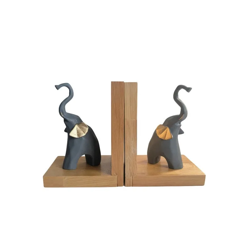 Elephra Resin Book End - Set of Two media 3