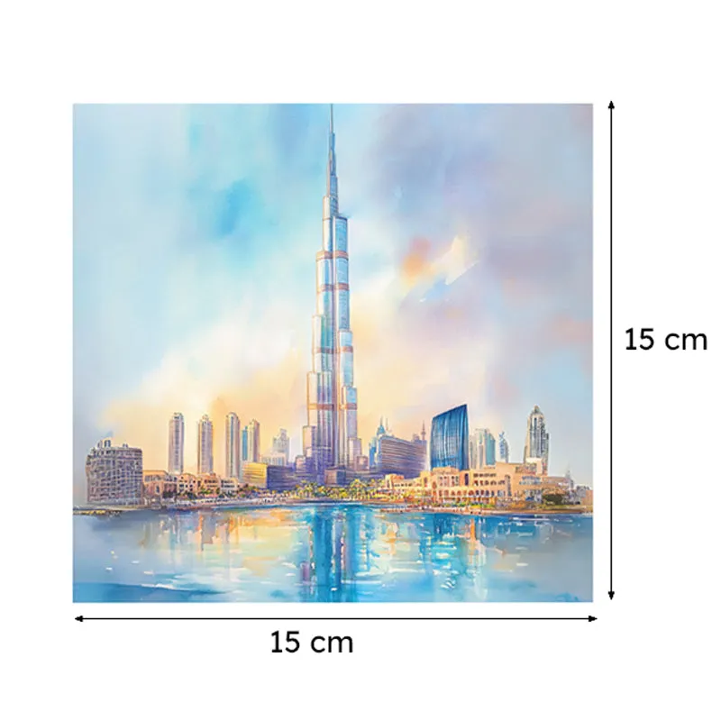Burj Khalifa Canvas Showpiece media 7
