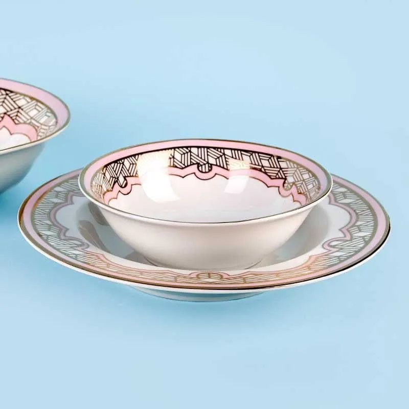Rosette Dinner Set - 28 Piece Set media 8