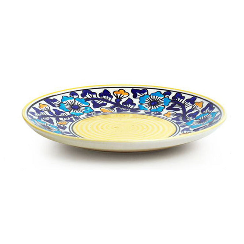 Indigo Garden Ceramic Quarter Plate - Set Of Four media 6