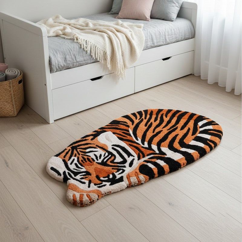 Sleepy Stripes Cotton Carpet - 4 x 2 ft