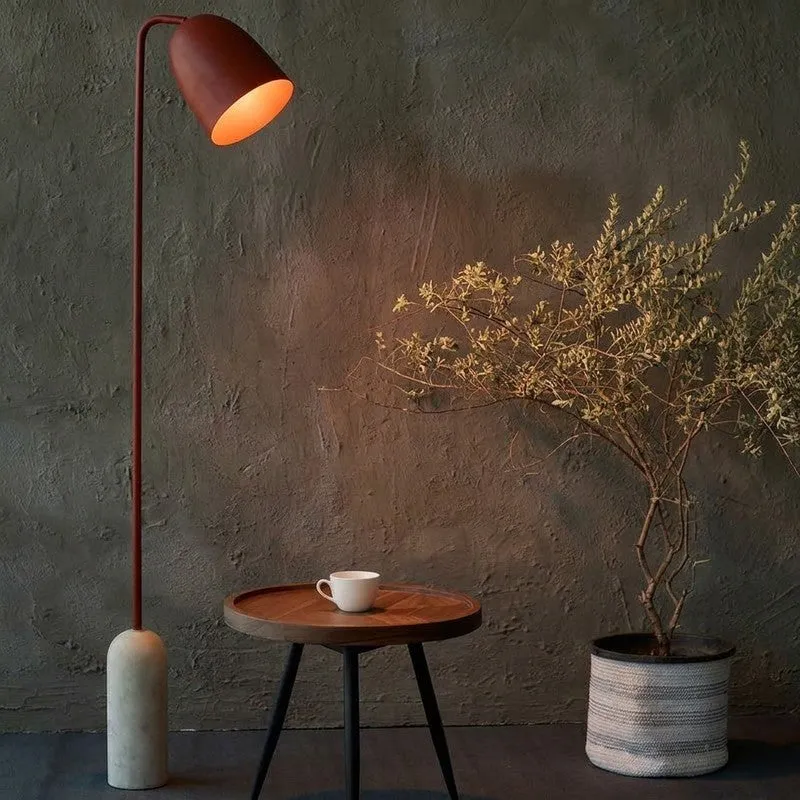 Orange Tree Cusp Marble Floor Lamp media 1