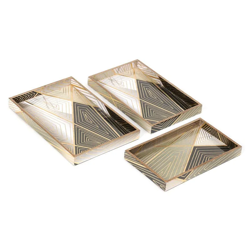 Mysto Bird Garden Serving Tray - Set Of Three media 3