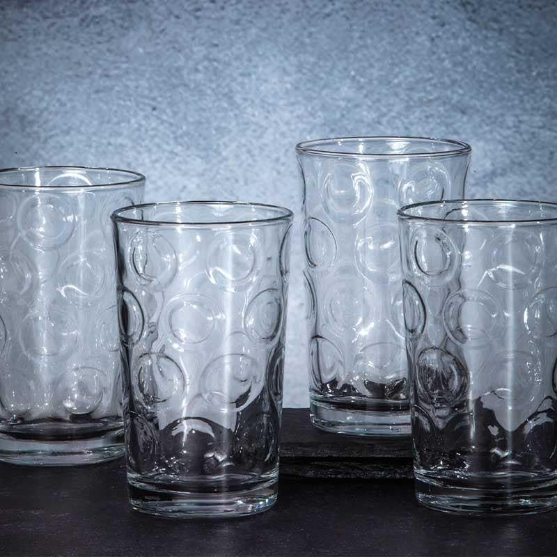 Twist It Glass Tumbler (300 ml ) - Set of Six media 3