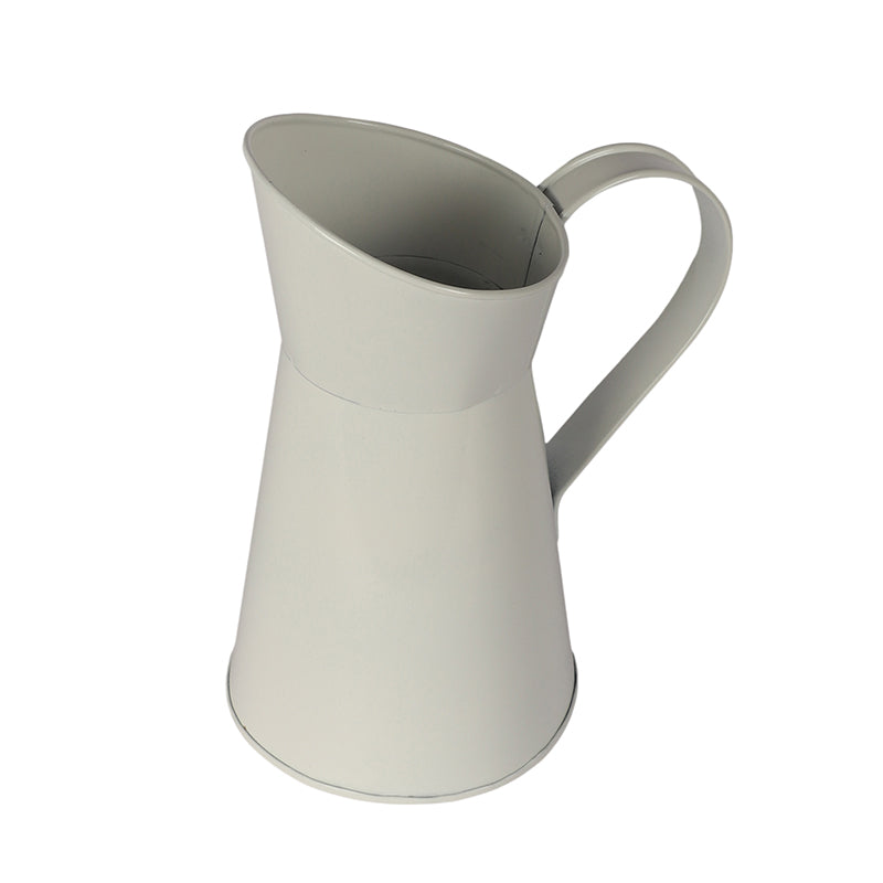 Pitcher Perfect Iron Planter (White) - Set Of Two media 3
