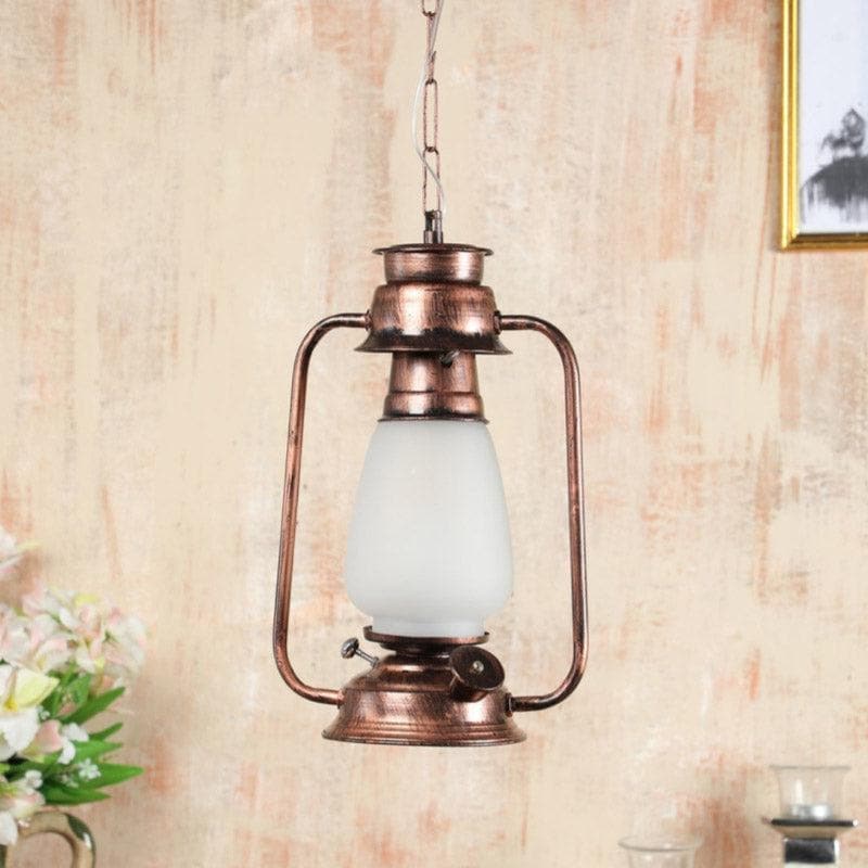 Grio Glass Ceiling Lamp - Copper image 3