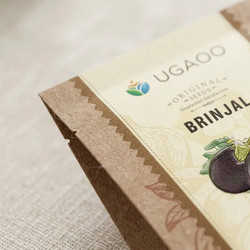 Ugaoo Black Brinjal Seeds (Long) media 3