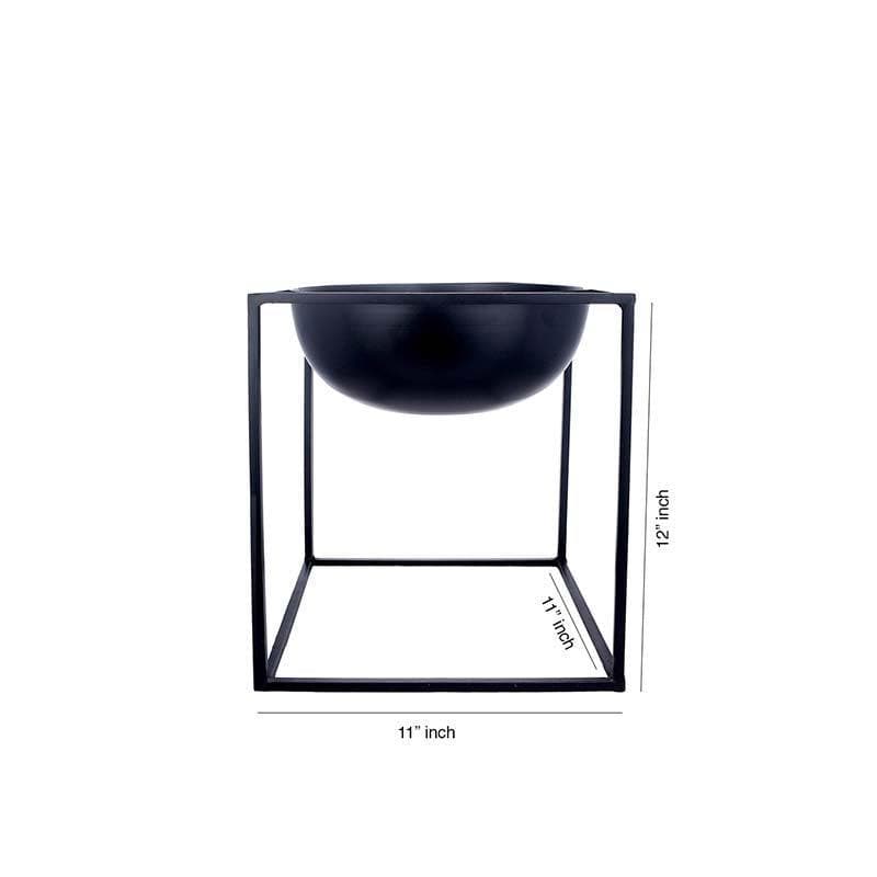 Inky Black Planter media 6