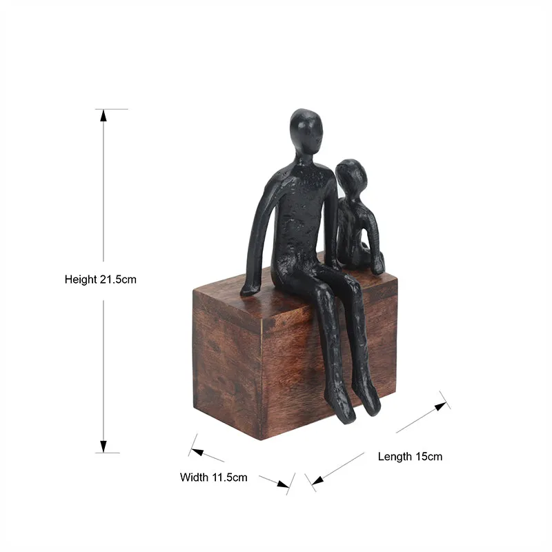 Sibling Time Showpiece - Black media 6