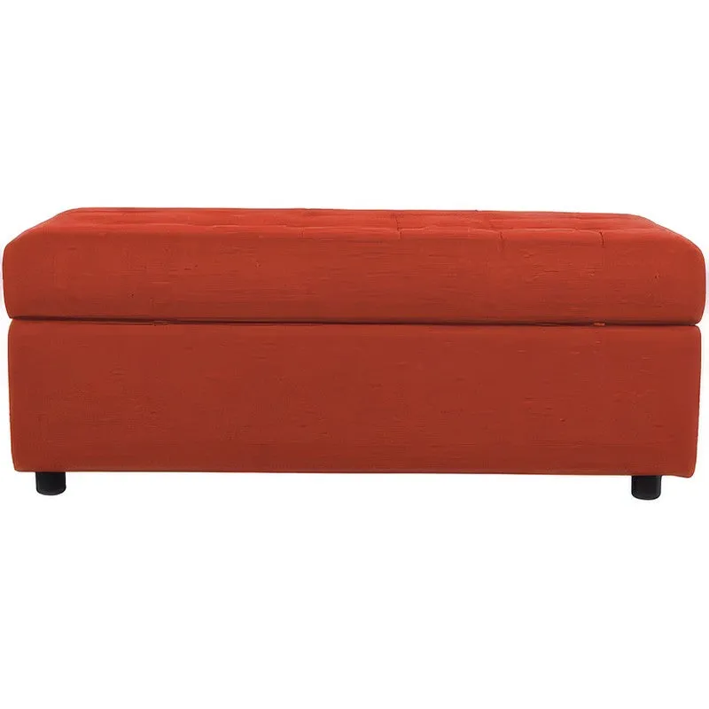 Zaviro Nuvia Ottoman - Orange media 3