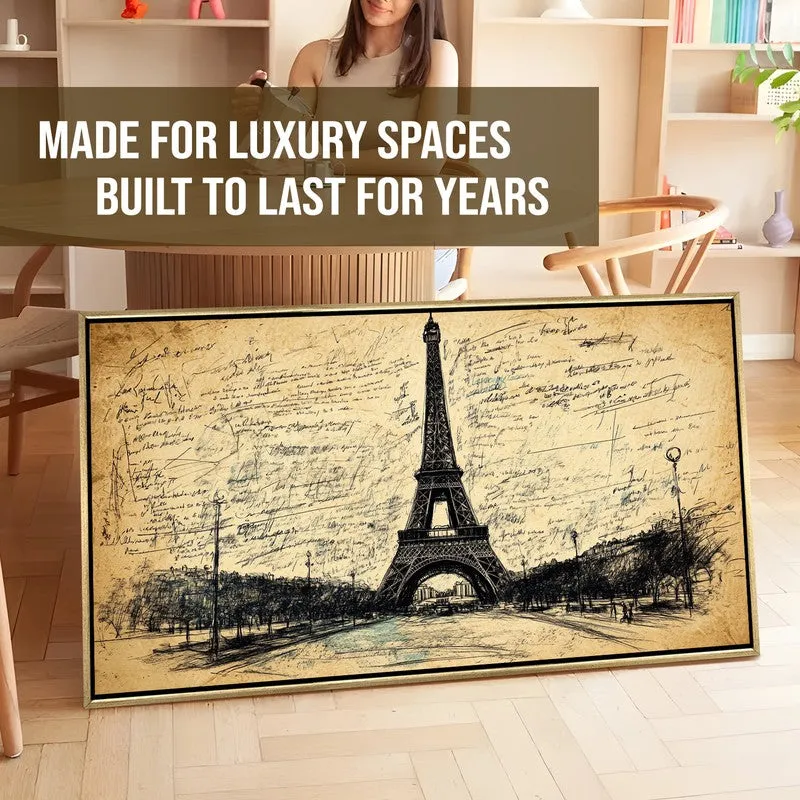 Sonnet Canvas Wall Painting With Frame media 7