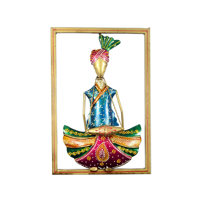 Bharatva Metal Wall Accent - Set Of Three media 4