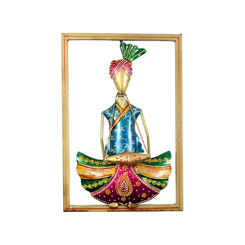 Bharatva Metal Wall Accent - Set Of Three media 4