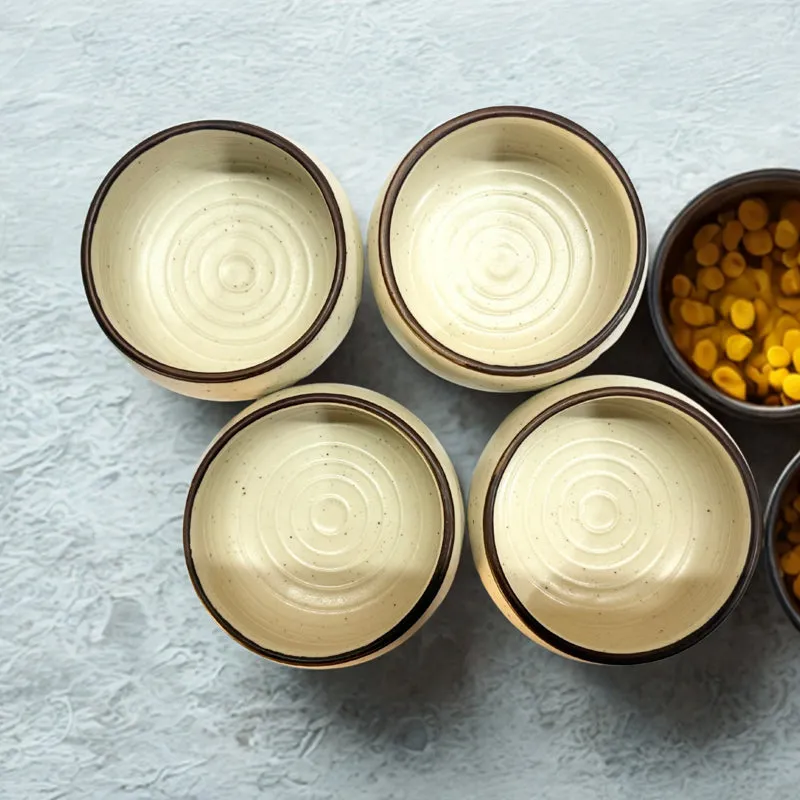 Cera Swirl Snack Bowl  - Set Of Four media 3