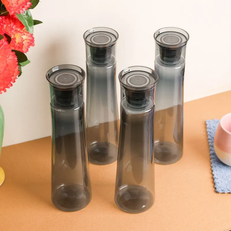 AquaMist Black Clear PET Bottle (1000 mL Each) - Set Of Four media 3